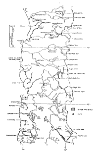 Map of Study Area in Central Chile